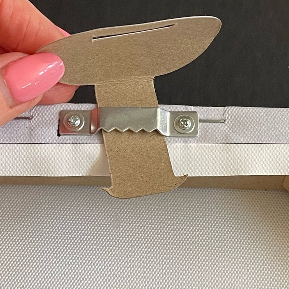 DESIGN DISTRICT STUDIO Wall Art Print Nike Jordans 14x14 Pink Glitter Canvas NEW - Picture 8 of 8